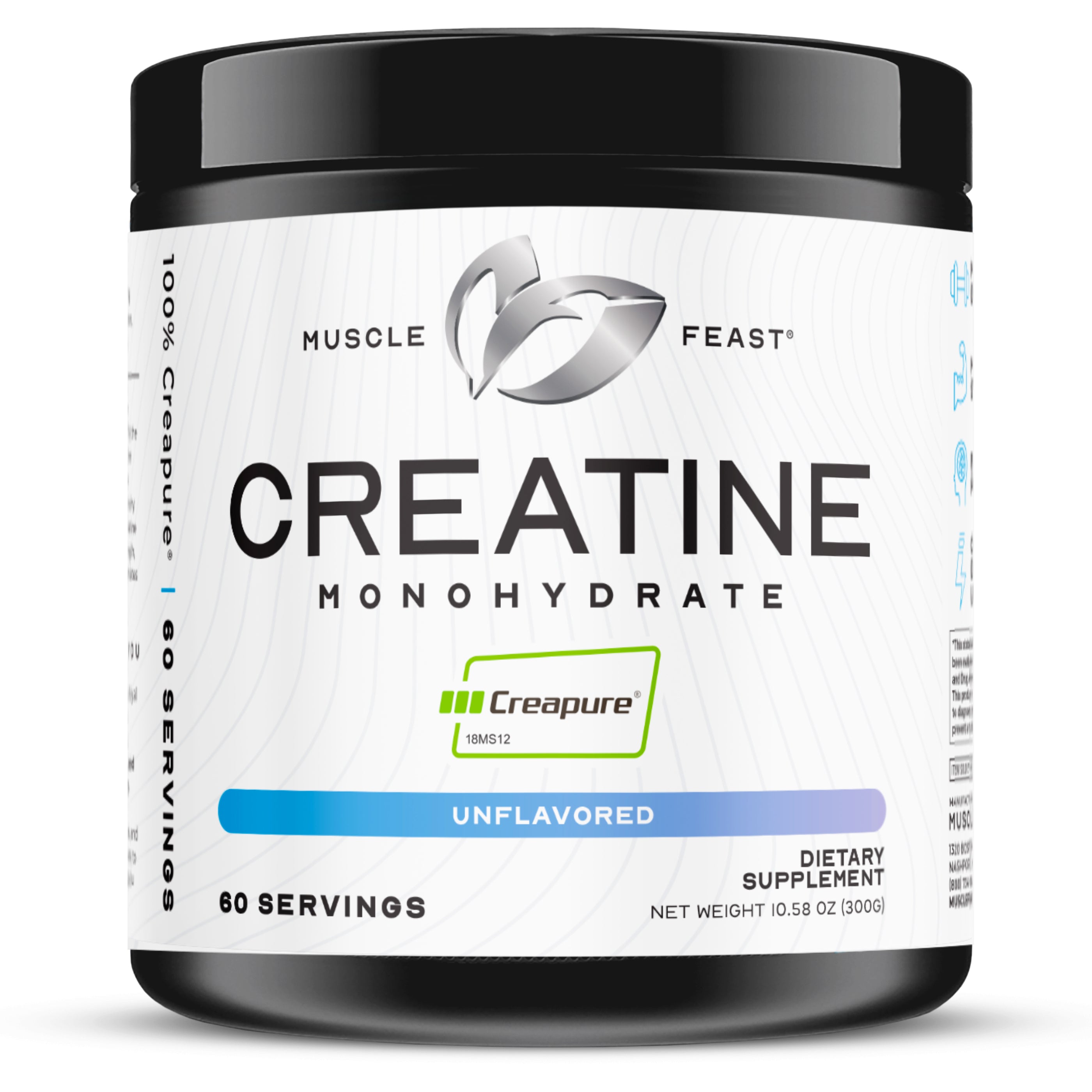 Creapure Creatine Monohydrate Powder | Buy Online | Muscle Feast