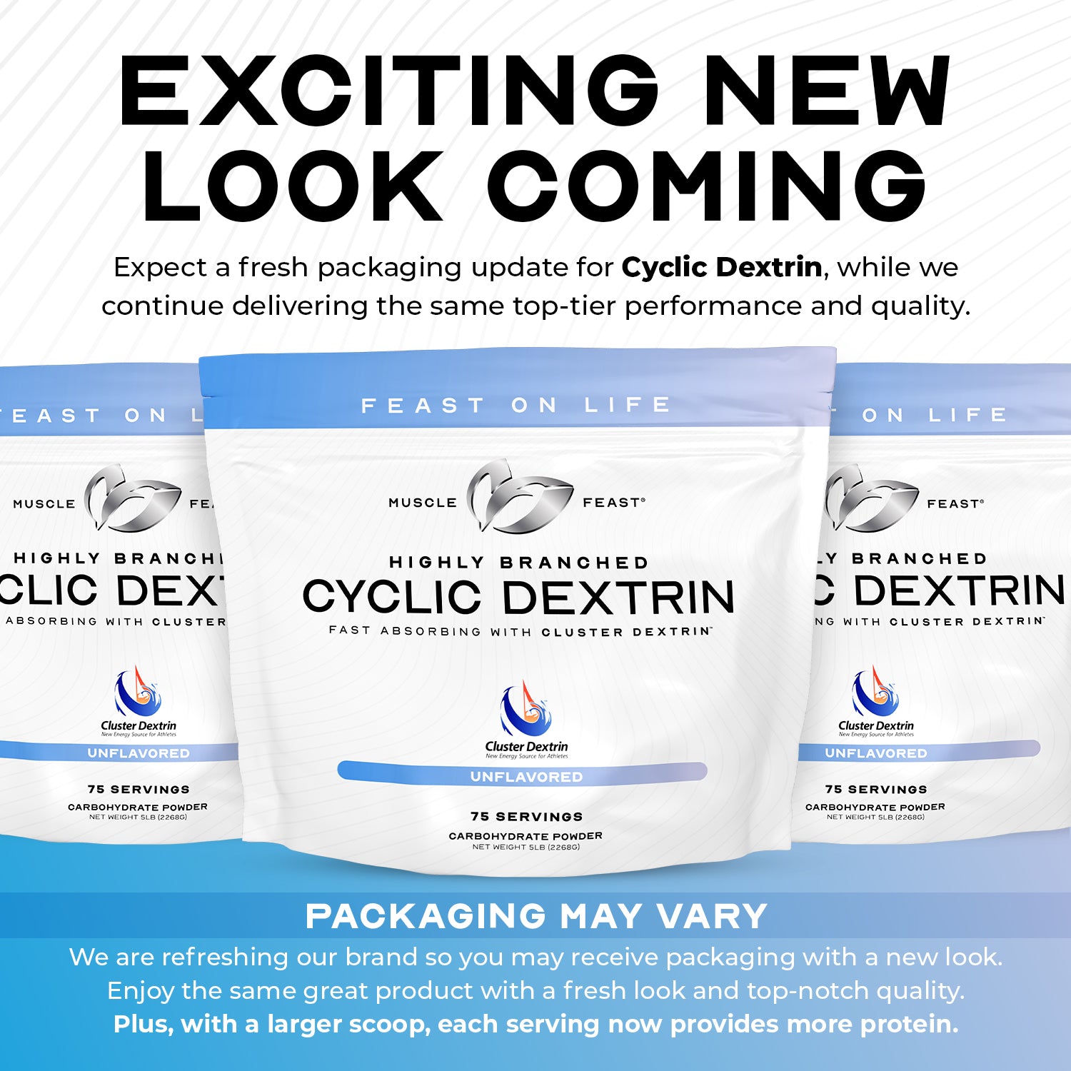 Highly Branched Cyclic Dextrin Supplement | Buy Online | MF - MuscleFeast