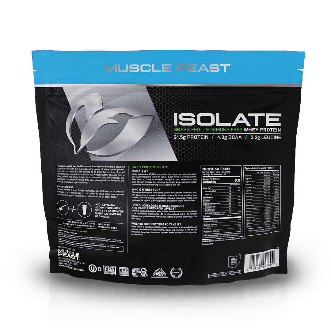 Creatine + Isolate Big Bundle: 1 Creatine Powder (Unflavored, 300g) + 1 Whey Protein Isolate (Unflavored, 5lb) | Premium Supplements, Vegetarian, Gluten Free