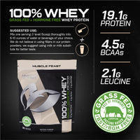 100% Whey, Pasture Raised, Grass Fed, rBST/rBGH and soy Free