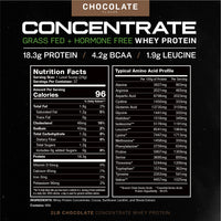 Whey Concentrate, Pasture Raised, Grass Fed, rBST/rBGH and soy free