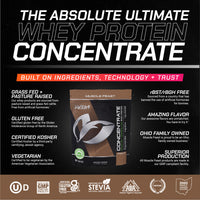 Whey Concentrate, Pasture Raised, Grass Fed, rBST/rBGH and soy free