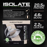 Creatine + Isolate Bundle: 1 Powder (Unflavored, 300g) + 1 Whey Protein Isolate (Vanilla, 5lb) | Premium Supplements, Vegetarian, Gluten Free