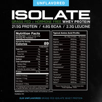 Whey Protein Isolate, Pasture Raised, Grass Fed, rBST/rBGH and soy free