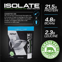 Whey Protein Isolate, Pasture Raised, Grass Fed, rBST/rBGH and soy free