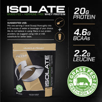 Whey Protein Isolate, Pasture Raised, Grass Fed, rBST/rBGH and soy free