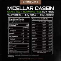 Micellar Casein Protein, All Natural Pasture Raised Hormone Free Soy Free