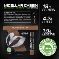 Micellar Casein Protein, All Natural Pasture Raised Hormone Free Soy Free