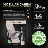 Micellar Casein Protein, All Natural Pasture Raised Hormone Free Soy Free