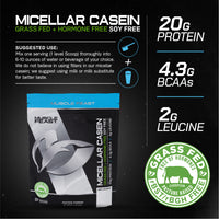 Micellar Casein Protein, All Natural Pasture Raised Hormone Free Soy Free