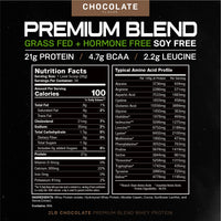Premium Blend Protein, Pasture Raised, Grass Fed, rBST/rBGH and soy free