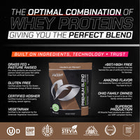 Premium Blend Protein, Pasture Raised, Grass Fed, rBST/rBGH and soy free
