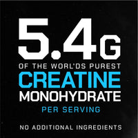 Creapure Creatine Monohydrate Powder, Vegan Keto Gluten-Free