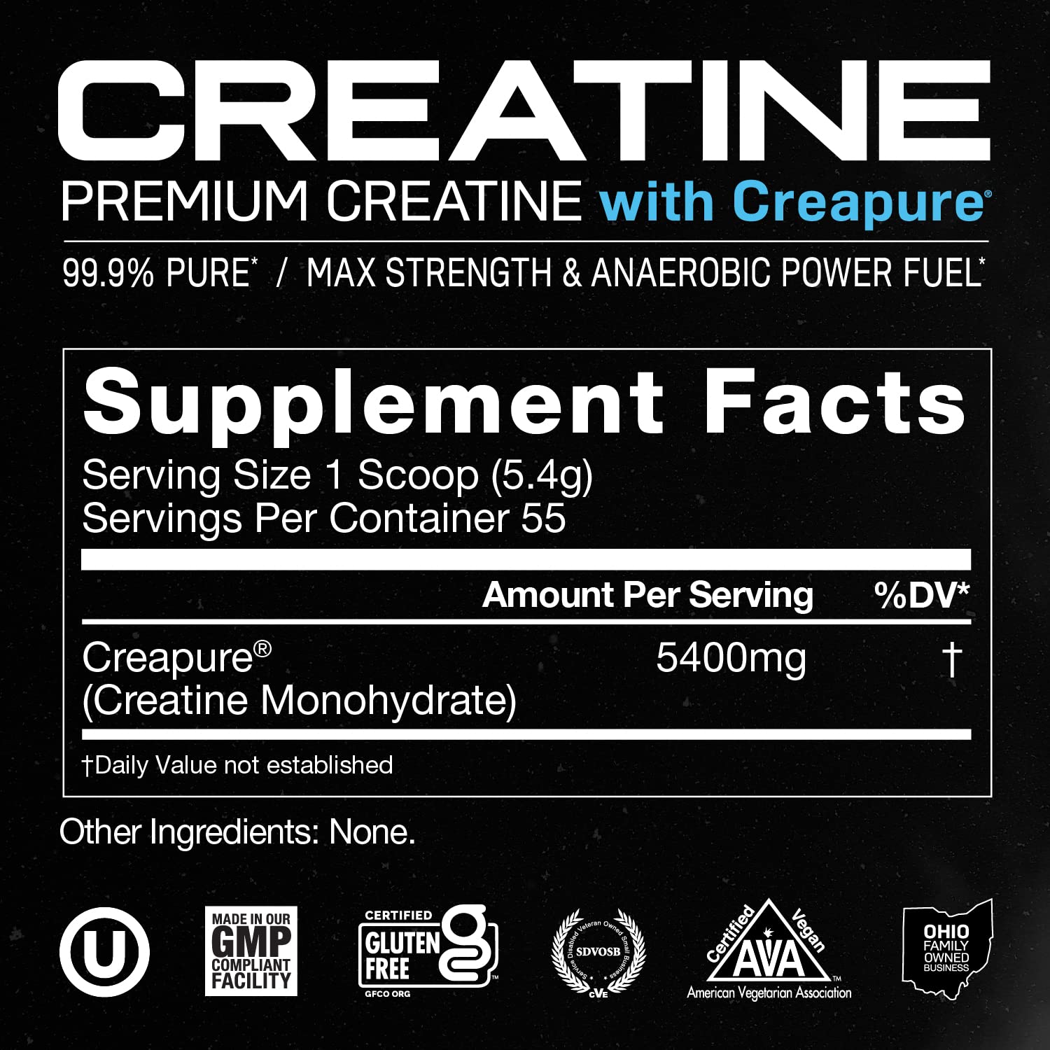 Isolate + Creatine Bundle: 1 Whey Protein Isolate (Vanilla, 2lb) + 1 Creatine Powder (Unflavored, 300g) | Premium Supplements, Vegetarian, Gluten Free