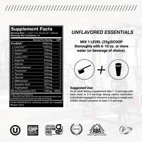 EAAs Unflavored + Cyclic Dextrin Bundle: (1) Essentials Unflavored (Unflavored, 300g) + (1) Cyclic Dextrin (Unflavored, 5lb)
