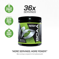 Vegan BCAA Powder 4:1:1 Ratio Keto Friendly Sugar Free All Natural No Artificial Ingredients, 300g