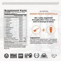 Vegan Essential Amino Acid Powder Post Workout Recovery and Intra-Training Drink, 300g