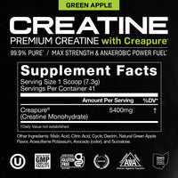 Creapure Creatine Monohydrate Powder, Vegan Keto Gluten-Free