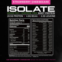 Whey Protein Isolate, Pasture Raised, Grass Fed, rBST/rBGH and soy free