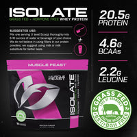 Whey Protein Isolate, Pasture Raised, Grass Fed, rBST/rBGH and soy free