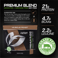 Premium Blend Protein, Pasture Raised, Grass Fed, rBST/rBGH and soy free