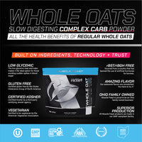 Whole Oat Powder All Natural Complex Carb Non-GMO