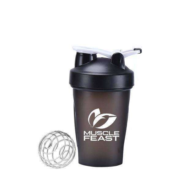 Black Automatic Shaker Bottle, 12 Oz.